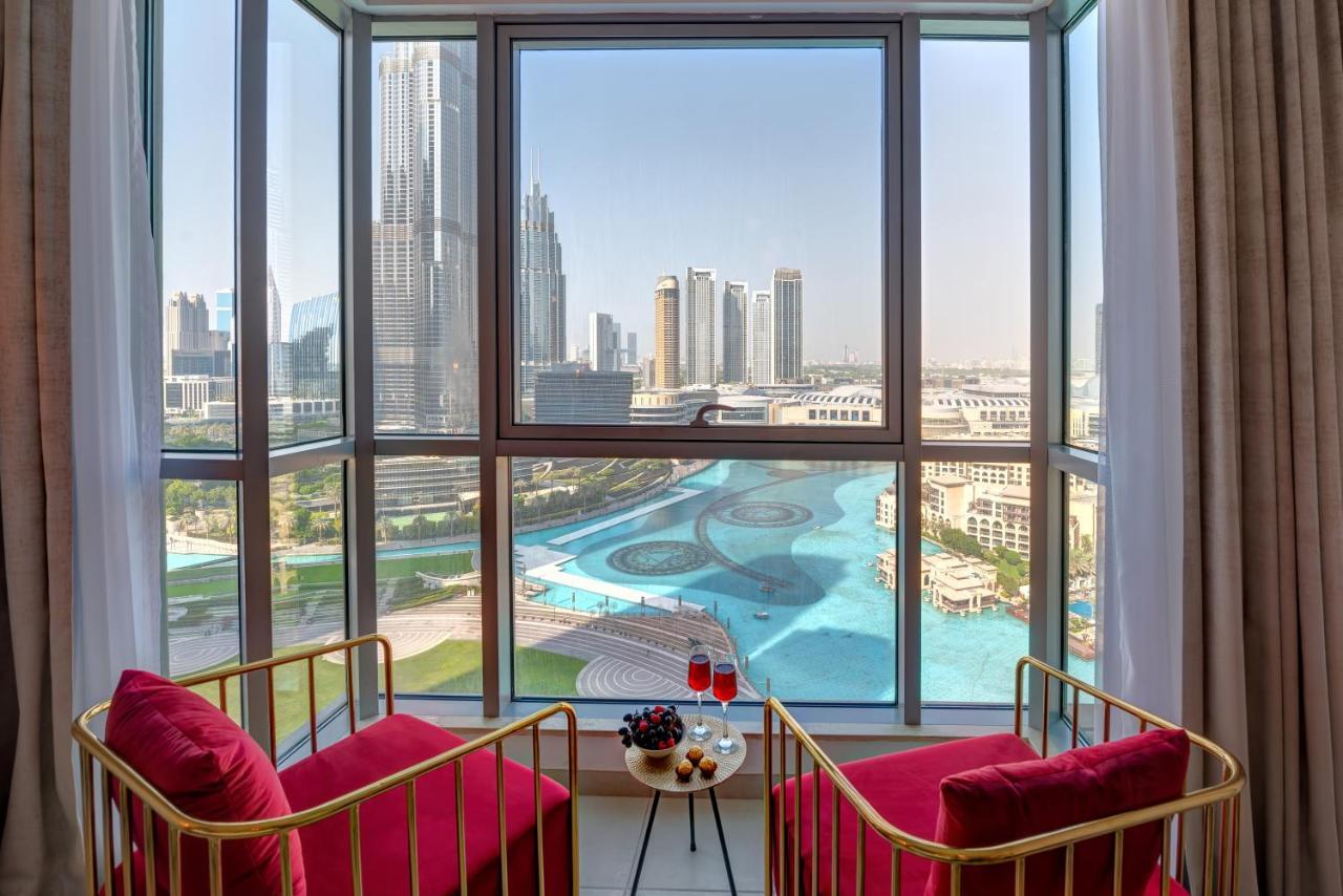 Durrani Homes - Luxe Living With Burj Khalifa And Fountain View - Third Room Without Partition Dubai Exterior photo